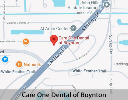 Map image for Dental Checkup in Boynton Beach, FL